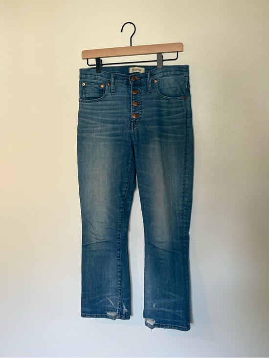 Madewell Denim - Madewell Cali Demi Boot button fly vintage blue jeans - size 27